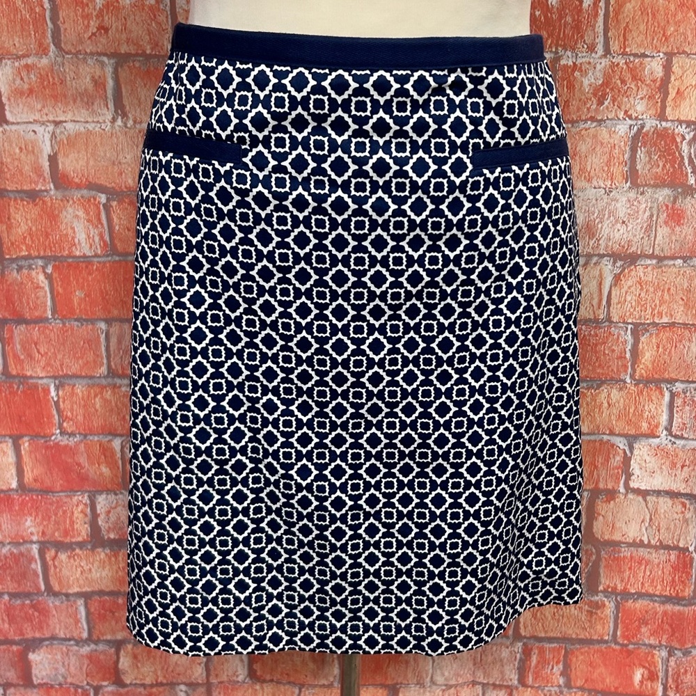 Talbots‎ Cotton Print Skirt